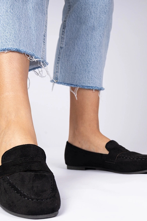 Schwarze elegante Mokassins von... Schwarze elegante Mokassins von...