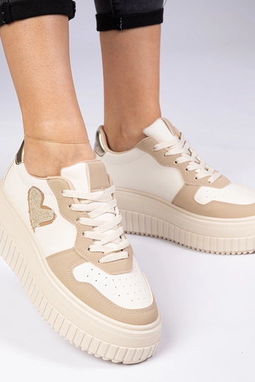 Baskets brunes pour femmes... 2