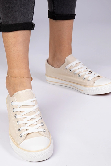 Baskets classiques brunes pour femmes Menfis