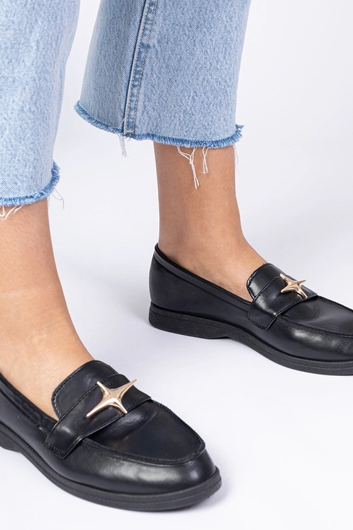 Mocassins pour femmes noirs avec... Mocassins pour femmes noirs avec...