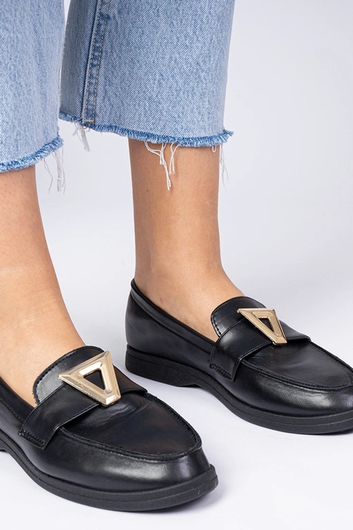 Mocassins pour femmes noirs avec... Mocassins pour femmes noirs avec...