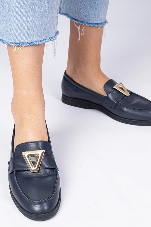 Mocassins pour femmes bleu marine... Mocassins pour femmes bleu marine...