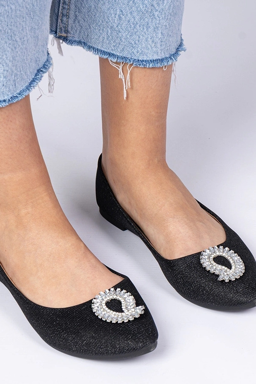 Ballerines noires pour femmes en... Ballerines noires pour femmes en...