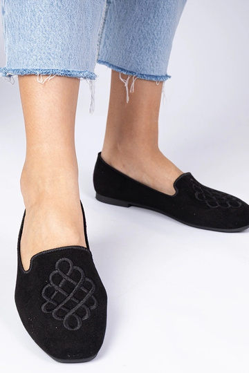 Schwarze Damen-Ballerinas...