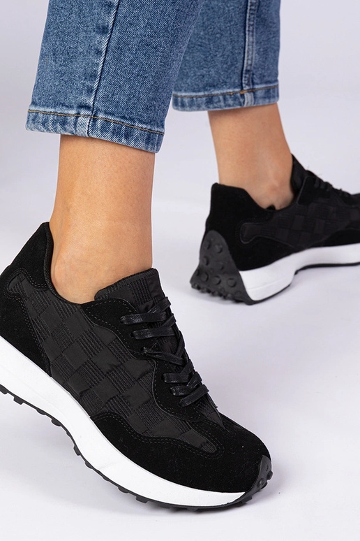 Schwarze Damen Sneakers Samara Schwarze Damen Sneakers Samara