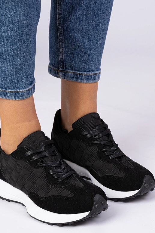 Schwarze Damen Sneakers Samara Schwarze Damen Sneakers Samara