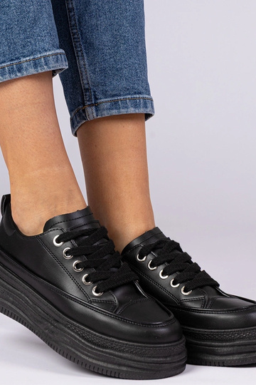 Baskets noires pour femmes... 2