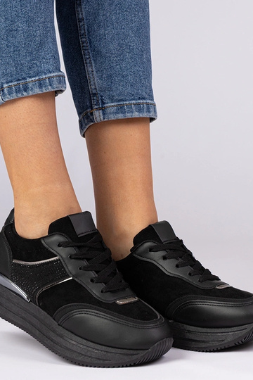 Baskets noires pour femmes...