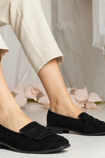 Mocassins classiques noirs...