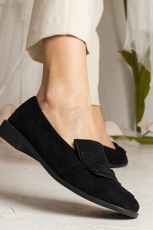 Zwarte dames klassieke mocassins van...