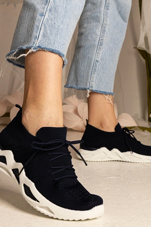 Baskets marines avec tige en... Baskets marines avec tige en...