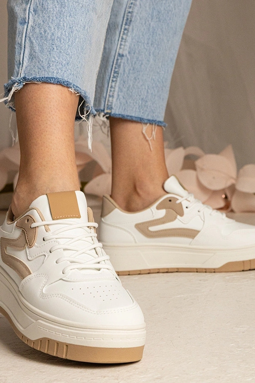 Weiße Damen-Trampki Sneakers Seisha Weiße Damen-Trampki Sneakers Seisha