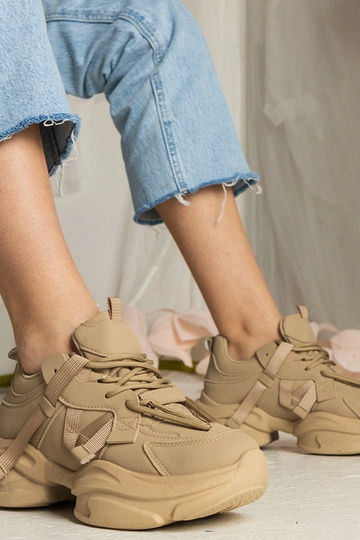 Braune Damen Sneakers...