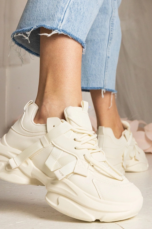 Beige Damen Sneakers Massive Sport... Beige Damen Sneakers Massive Sport...