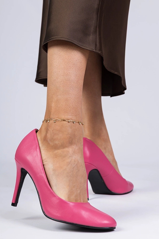 Rosa klassische Damen High Heels Trutti