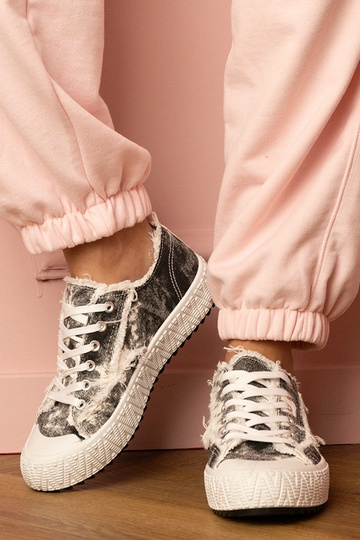 Zwarte dames sneakers Bellina