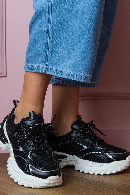 Baskets noires pour femmes sur...