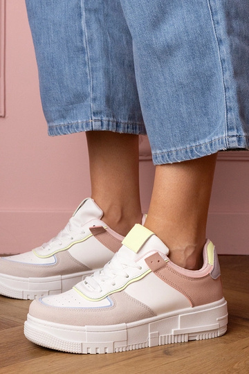 Wit-grijze dames sneakers... 2