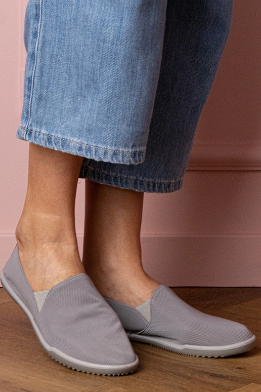 Graue Damen-Sneaker Clogs Kendi