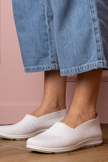 Witte dames sportieve sandalen Makana