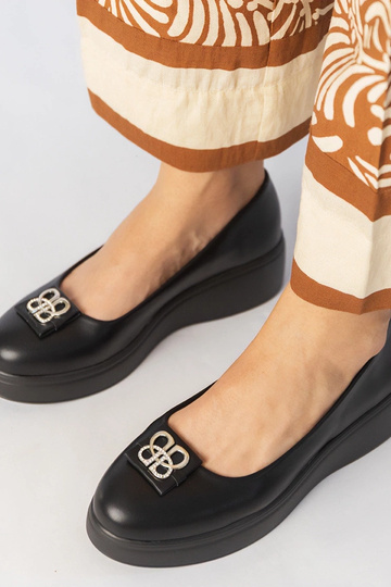 Bottines noires à...