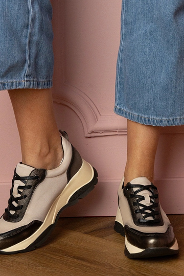 Grijze dames sportschoenen Wener 2
