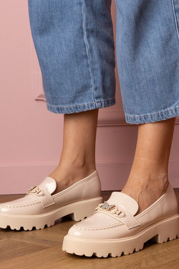 Mocassins laqués pour...