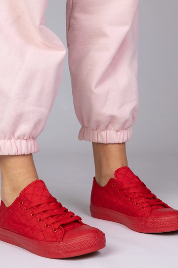 Chaussons classiques rouges...