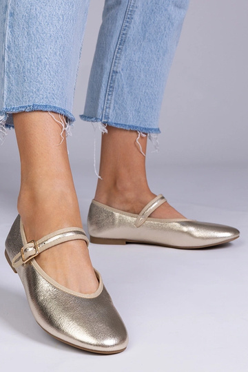 Goldene Ballerinas mit... 2