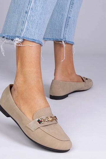 Mocassins mats marron avec... 2