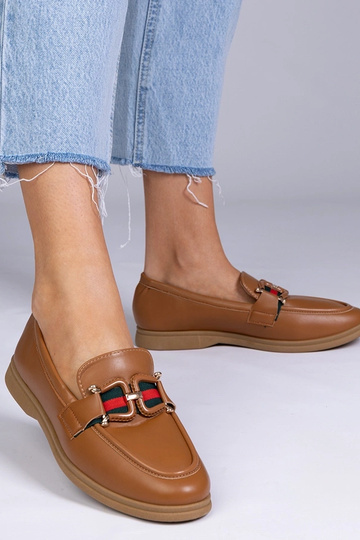 Mocassins couleur sable en... 2