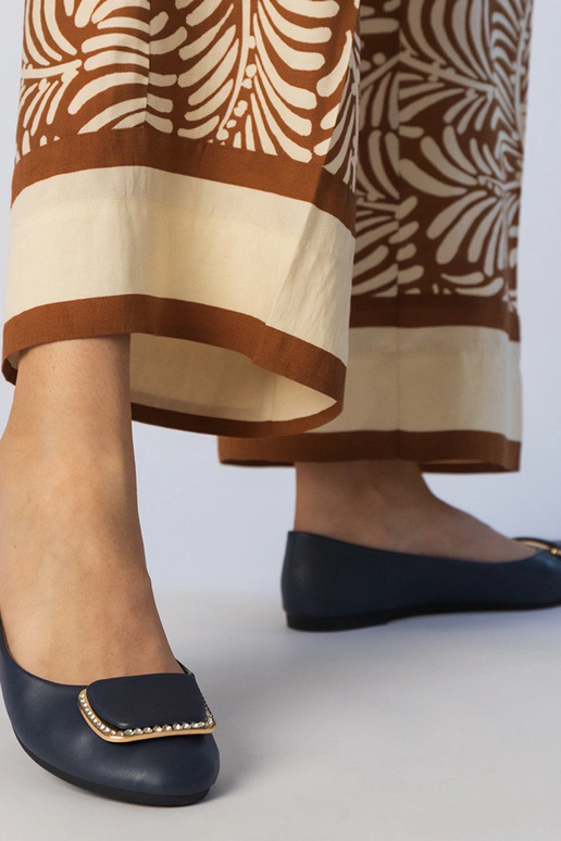 Ballerines bleu marine pour femmes...