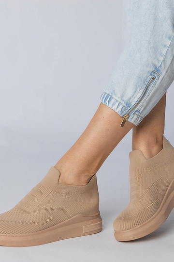 Bruine instapschoenen,... 2