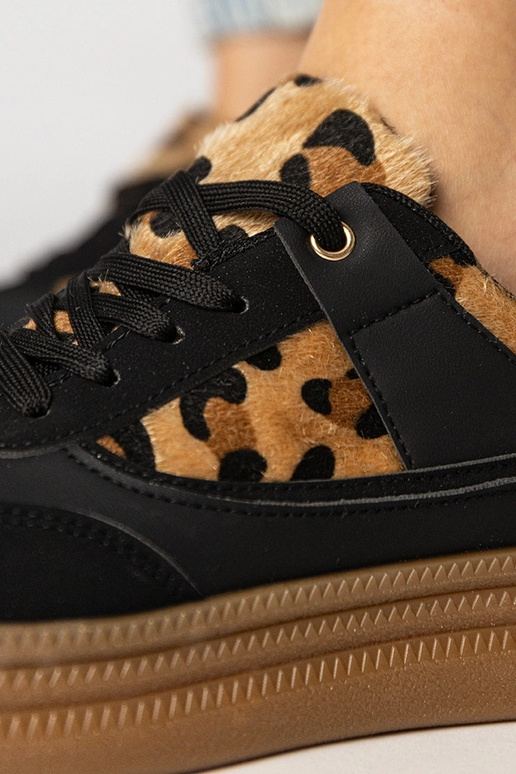 Panterprint dames sportieve schoenen...