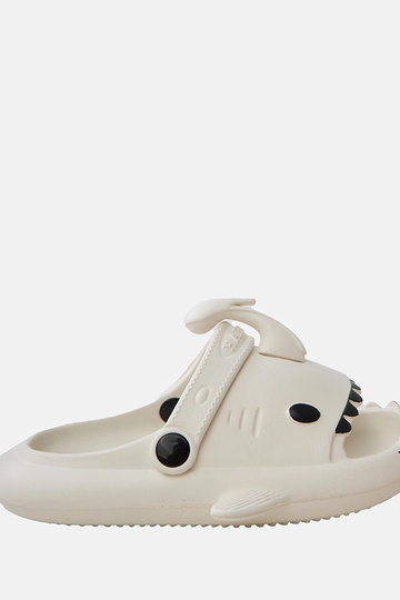 Chaussons pour enfants blancs avec motifs de requins Tossi