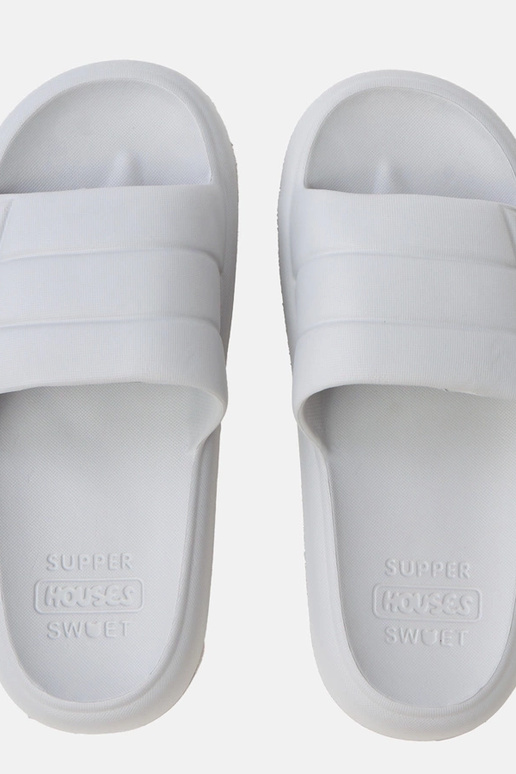 Grijze herenrubberen slippers Torwald