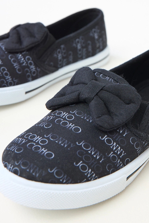 Baskets noires pour enfants avec un... Baskets noires pour enfants avec un...