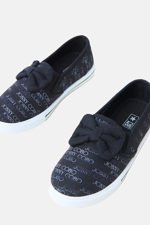 Baskets noires pour enfants avec un... Baskets noires pour enfants avec un...