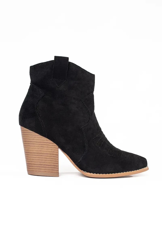 Cowboy-Stil Schnürstiefel mit Absatz