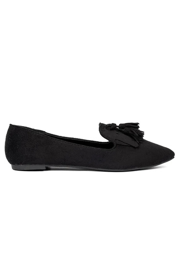 Mocassins à pompons