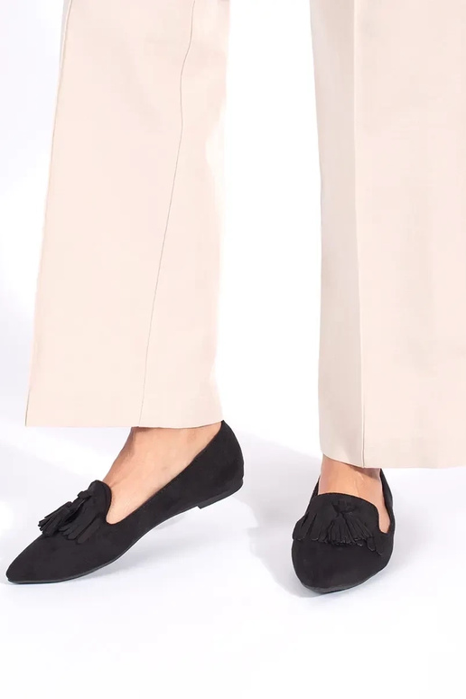 Mocassins met kwastjes