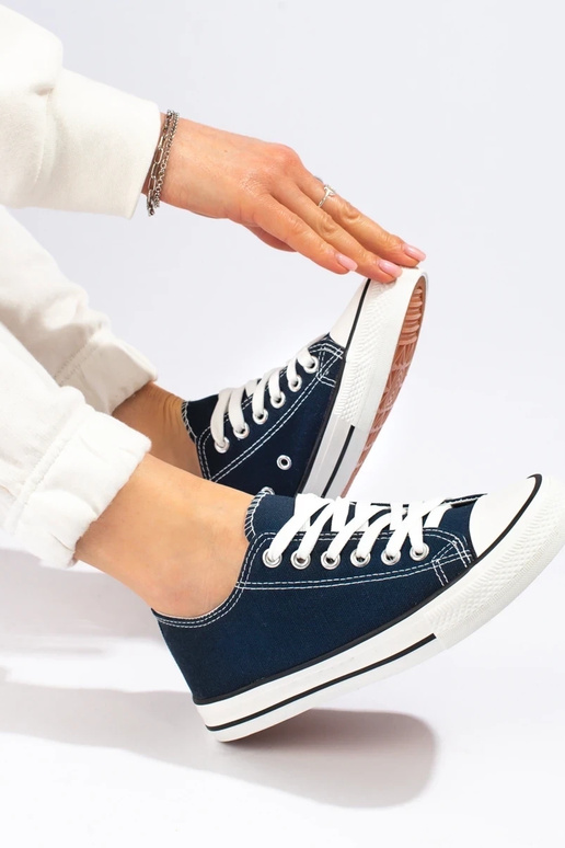 Damenschuhe Shelovet blaue Farbe