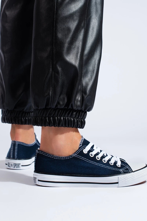 Chaussures bleues modèle classique...