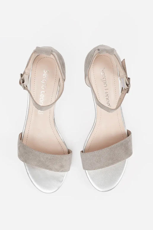 Sandalen mit Absatz SERGIO LEONE