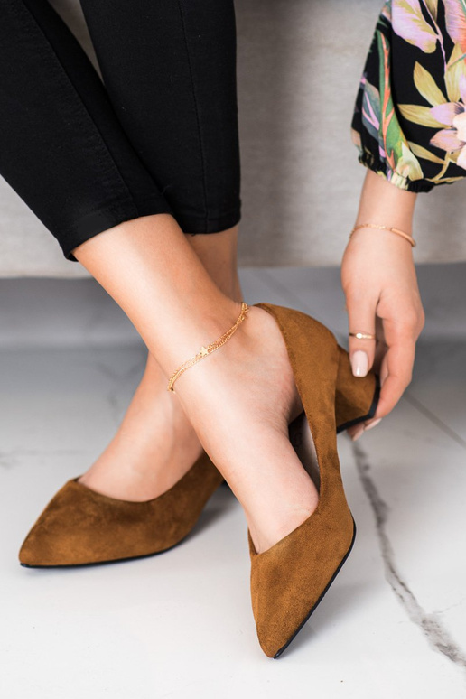 ESCARPINS BROWN EN POINTE