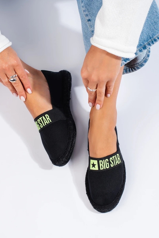 zwarte espadrilles BIG STAR HH274473