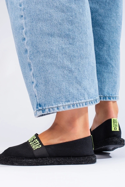 zwarte espadrilles BIG STAR HH274473