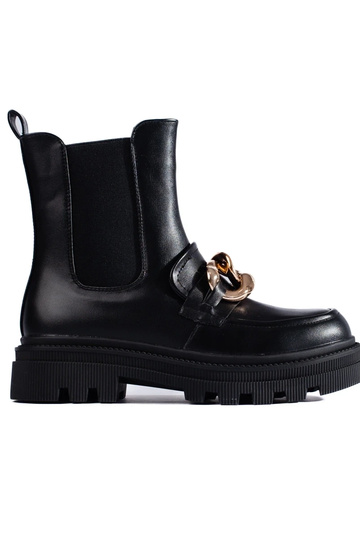 Damen-Plateau-Stiefeletten...