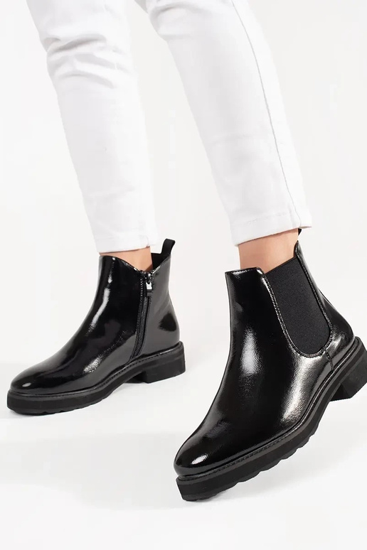 BOTTINES NOIRES CLASSIQUES SERGIO LEONE