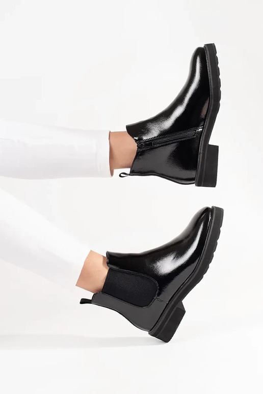 BOTTINES NOIRES CLASSIQUES SERGIO LEONE